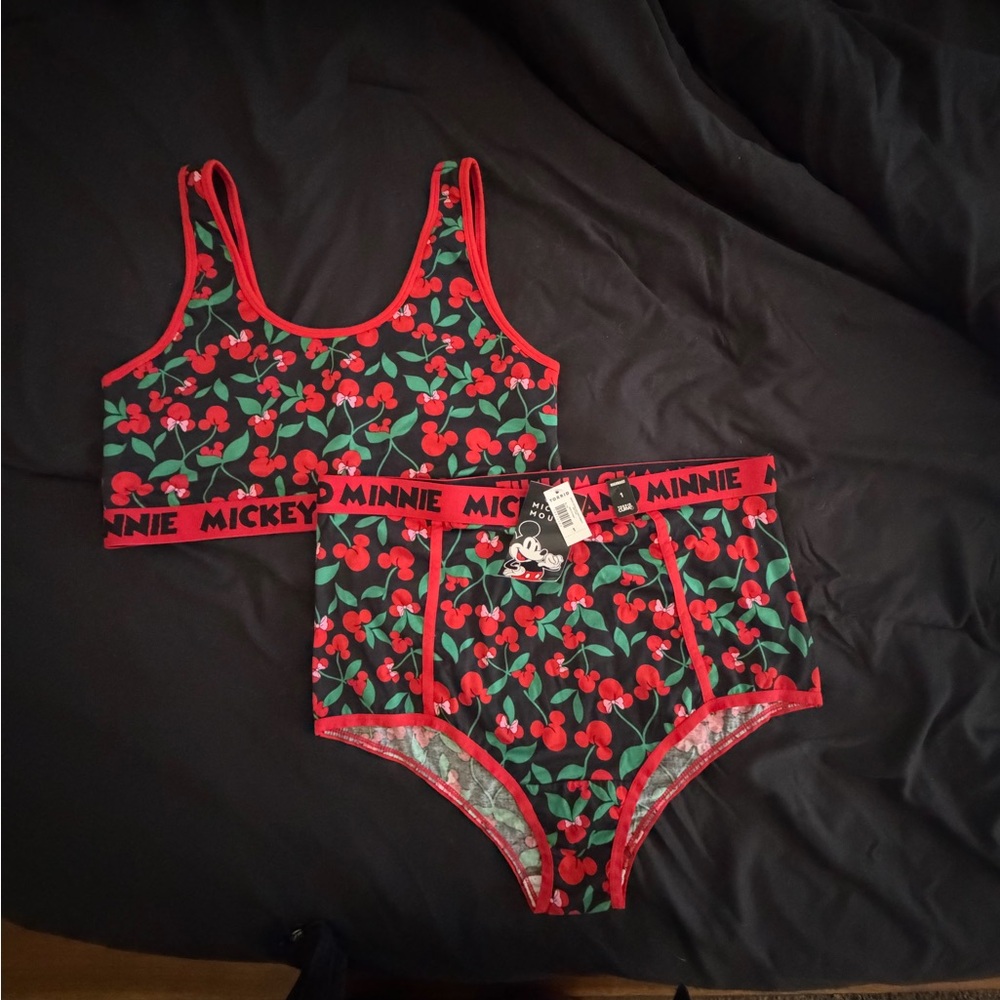 Disney Mickey Mouse Red and Black Apparel